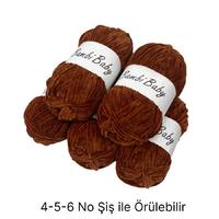 KD2369 - 540 gr. (5 Adet) Standart kalınlık Kadife İhraç Fazlası İp