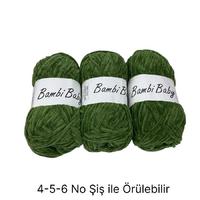 KD2374 - 300 gr. (3 Adet) Standart kalınlık Kadife İhraç Fazlası İp