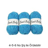 KD2386 - 336 gr. (3 Adet) Standart kalınlık Kadife İhraç Fazlası İp