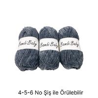 KD2393 - 300 gr. (3 Adet) Standart kalınlık Kadife İhraç Fazlası İp