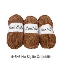 KD2409 - 330 gr. (3 Adet) Standart kalınlık Kadife İhraç Fazlası İp