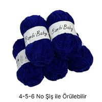 KD2410 - 500 gr. (5 Adet) Standart kalınlık Kadife İhraç Fazlası İp