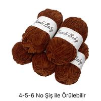 KD2411 - 500 gr. (5 Adet) Standart kalınlık Kadife İhraç Fazlası İp