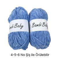 KD2412 - 200 gr. ( 2 Adet) Standart kalınlık Kadife İhraç Fazlası İp