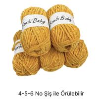 KD2423 - 600 gr. (5 Adet) Standart kalınlık Kadife İhraç Fazlası İp