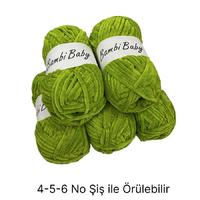 KD2424 - 500 gr. (5 Adet) Standart kalınlık Kadife İhraç Fazlası İp