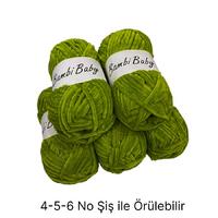 KD2430 - 540  gr. (5 Adet)  Standart kalınlık Kadife İhraç Fazlası İp