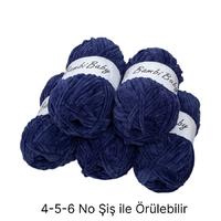 KD2432 - 500 gr. (5 Adet) Standart kalınlık Kadife İhraç Fazlası İp