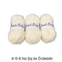 KD2434 - 300 gr. (3 Adet) Standart kalınlık Kadife İhraç Fazlası İp