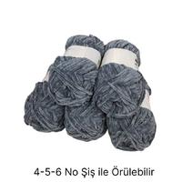 KD2439 - 500 gr. (5 Adet) Standart kalınlık Kadife İhraç Fazlası İp