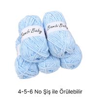 KD2442 - 550 gr. (5 Adet) Standart kalınlık Kadife İhraç Fazlası İp