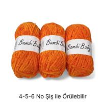 KD2450 - 330 gr. (3 Adet) Standart kalınlık Kadife İhraç Fazlası İp