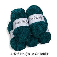 KD2452 - 540 gr. (5 Adet) Standart kalınlık Kadife İhraç Fazlası İp