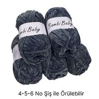 KD2455 - 550 gr. (5 Adet) Standart kalınlık Kadife İhraç Fazlası İp