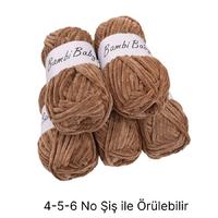 KD2462 - 500 gr. (5 Adet) Standart kalınlık Kadife İhraç Fazlası İp