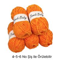 KD2464 - 500 gr. (5 Adet) Standart kalınlık Kadife İhraç Fazlası İp