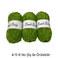 KD2470 -  300 gr. (3 Adet) Standart kalınlık Kadife İhraç Fazlası İp