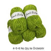 KD2475 - 500 gr. (5 Adet) Standart kalınlık kadife İhraç Fazlası İp