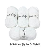 KD2478 - 450 gr. (4 Adet) Standart kalınlık Kadife İhraç Fazlası İp