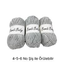 KD2485 - 324 gr. (3 Adet) Standart kalınlık  Kadife İhraç Fazlası İp