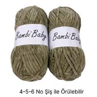 KD2487 - 200 gr. (2 Adet) Standart kalınlık  Kadife İhraç Fazlası İp