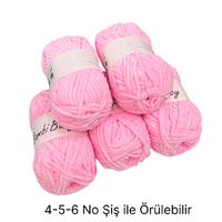 KD2510 - 500 gr. (5 Adet) Standart kalınlık Kadife İhraç Fazlası İp