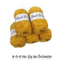 KD2514 - 500 gr. (5 Adet) Standart kalınlık Kadife İhraç Fazlası İp