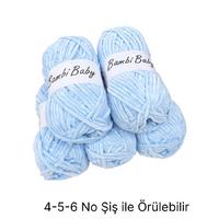 KD2515 - 500 gr. (5 Adet) Standart kalınlık Kadife İhraç Fazlası İp