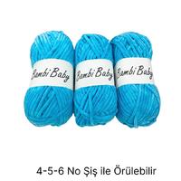 KD2521 - 288 gr. (3 Adet) Standart kalınlık Kadife İhraç Fazlası İp