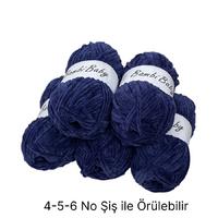 KD2523 - 500 gr. (5 Adet) Standart kalınlık Kadife İhraç Fazlası İp