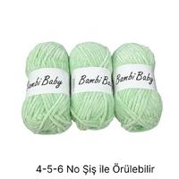 KD2530 - 330 gr. (3 Adet) Standart kalınlık Kadife İhraç Fazlası İp