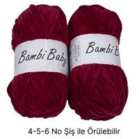 KD2555 - 200 gr. (2 Adet) Standart kalınlık Kadife İhraç Fazlası İp