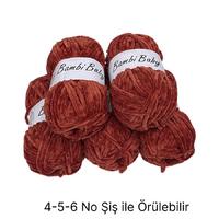 KD2564 - 540 gr. (5 Adet) Standart kalınlık Kadife İhraç Fazlası İp