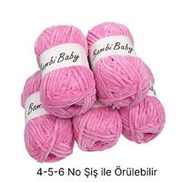 KD2572 - 500 gr. (5 Adet) Standart kalınlık Kadife İhraç Fazlası İp