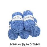 KD2575 - 560 gr. (5 Adet) Standart kalınlık Kadife İhraç Fazlası İp