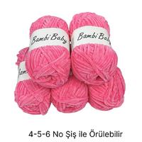 KD2584 - 500 gr. (5 Adet)Standart kalınlık Kadife İhraç Fazlası İp