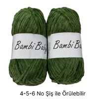 KD2590 - 200 gr. (2 Adet) Standart kalınlık Kadife İhraç Fazlası İp