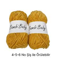 KD2598- 210 gr. (2 Adet) Standart kalınlık Kadife İhraç Fazlası İp