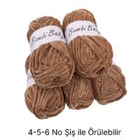 KD2600 - 500 gr. (5 Adet) Standart kalınlık Kadife İhraç Fazlası İp