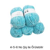 KD2610 - 540 gr. (5 Adet) Standart kalınlık Kadife İhraç Fazlası İp