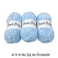 KD2614 - 300 gr. (3 Adet) Standart kalınlık Kadife İhraç Fazlası İp