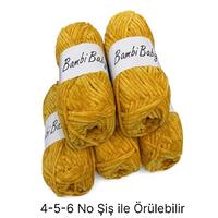 KD2632 - 550 gr. (5 Adet) Standart kalınlık Kadife İhraç Fazlası İp
