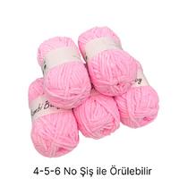 KD2634 - 500 gr. (5 Adet) Standart kalınlık Kadife İhraç Fazlası İp