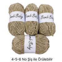 KD2643 - 446 gr. (4 Adet) Standart kalınlık Kadife İhraç Fazlası İp