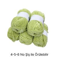 KD2644 - 500 gr. (5 Adet) Standart kalınlık Kadife İhraç Fazlası İp