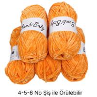 KD2646 - 600 gr. (5 Adet) Standart kalınlık Kadife İhraç Fazlası İp