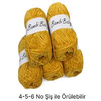 KD2652 - 530 gr. (5 Adet) Standart kalınlı Kadife İhraç Fazlası İp