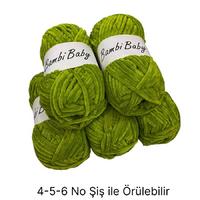 KD2658 - 550 gr. (5 Adet) Standart kalınlık Kadife İhraç Fazlası İp