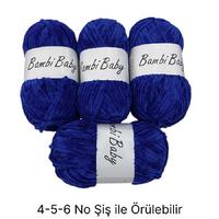 KD2697 - 400 gr. (4 Adet) Standart kalınlık Kadife İhraç Fazlası İp