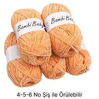 KD2708 - 500 gr. (5 Adet) Standart kalınlık Kadife İhraç Fazlası İp